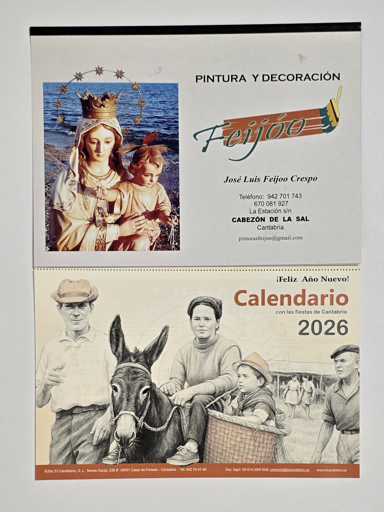 Calendario Mensual Apaisado