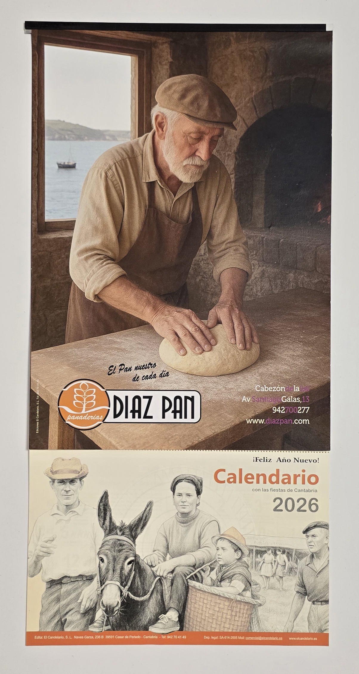Cabecera Panaderías Díaz Pan (Portada Cantabria)