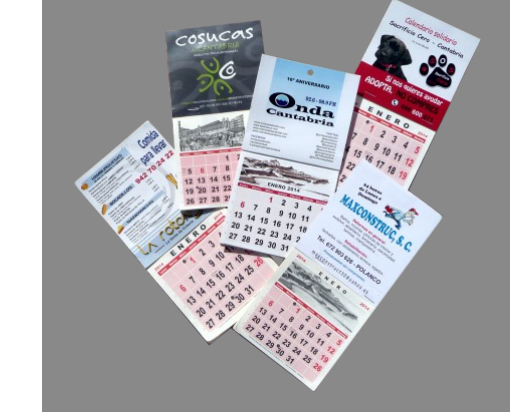 Mini Calendario con Imán