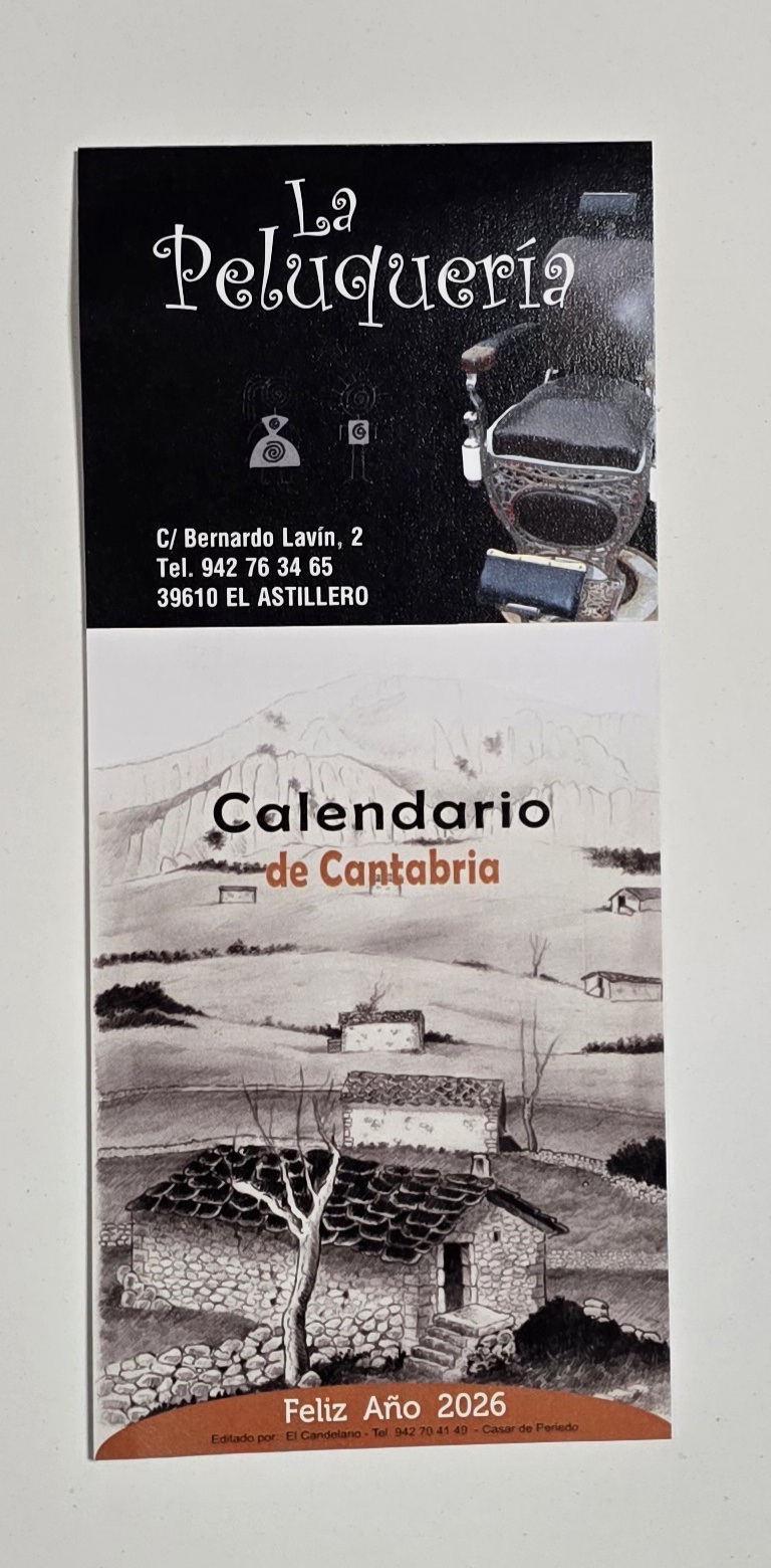 Calendario Mensual "El Panadero"